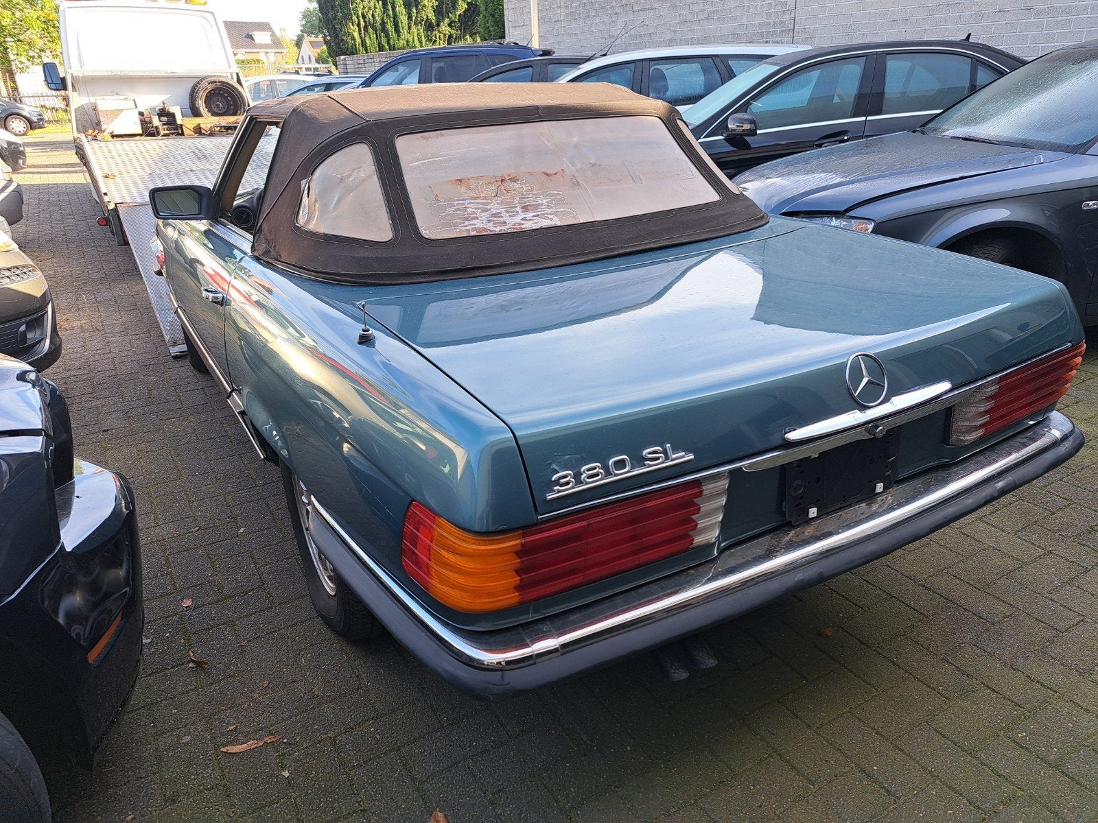 mercedes 380 sl automaat,europese uitvoering, foto 11