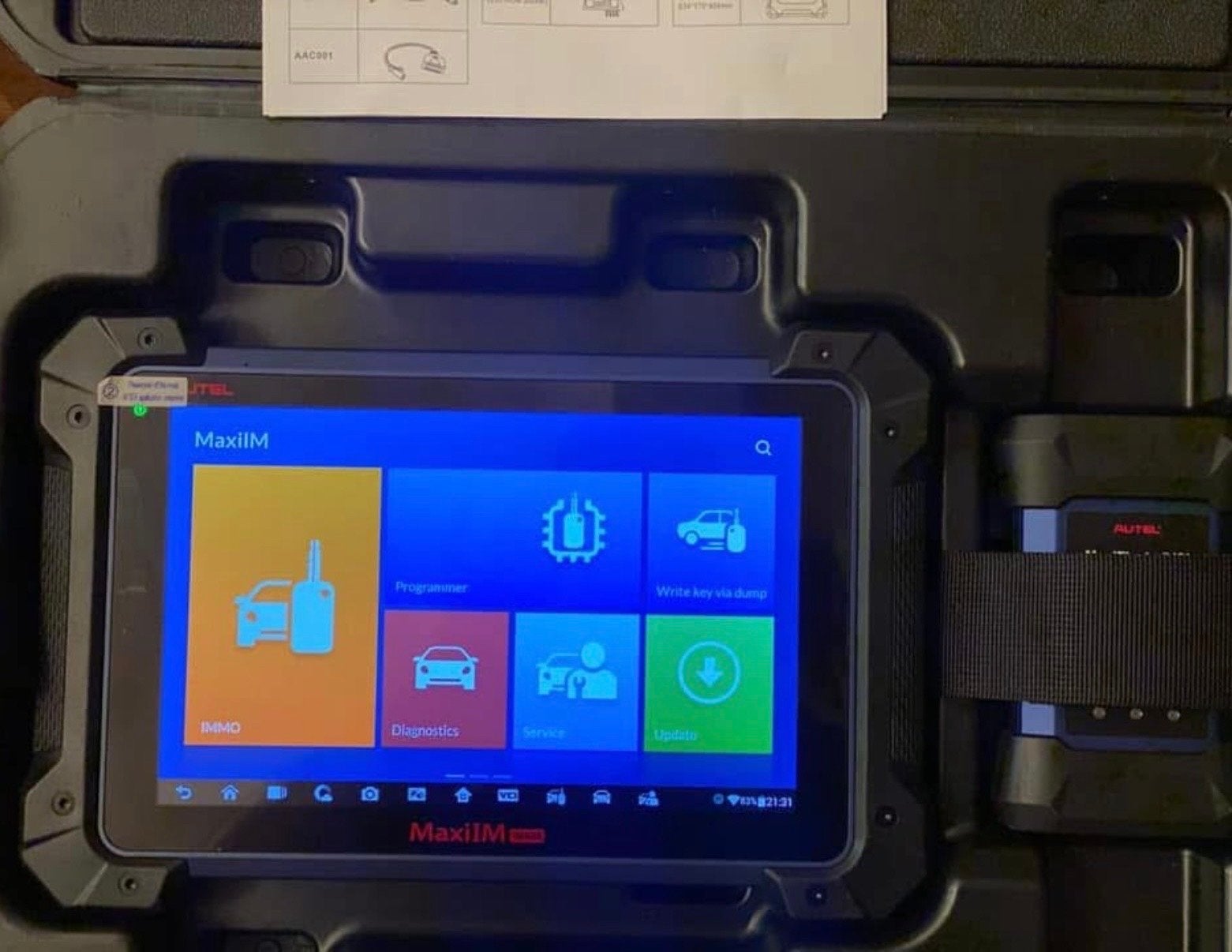 Autel MaxiIM IM608 Pro II Diagnosetool en Sleutelprogrammeur, Ophalen, Zo goed als nieuw