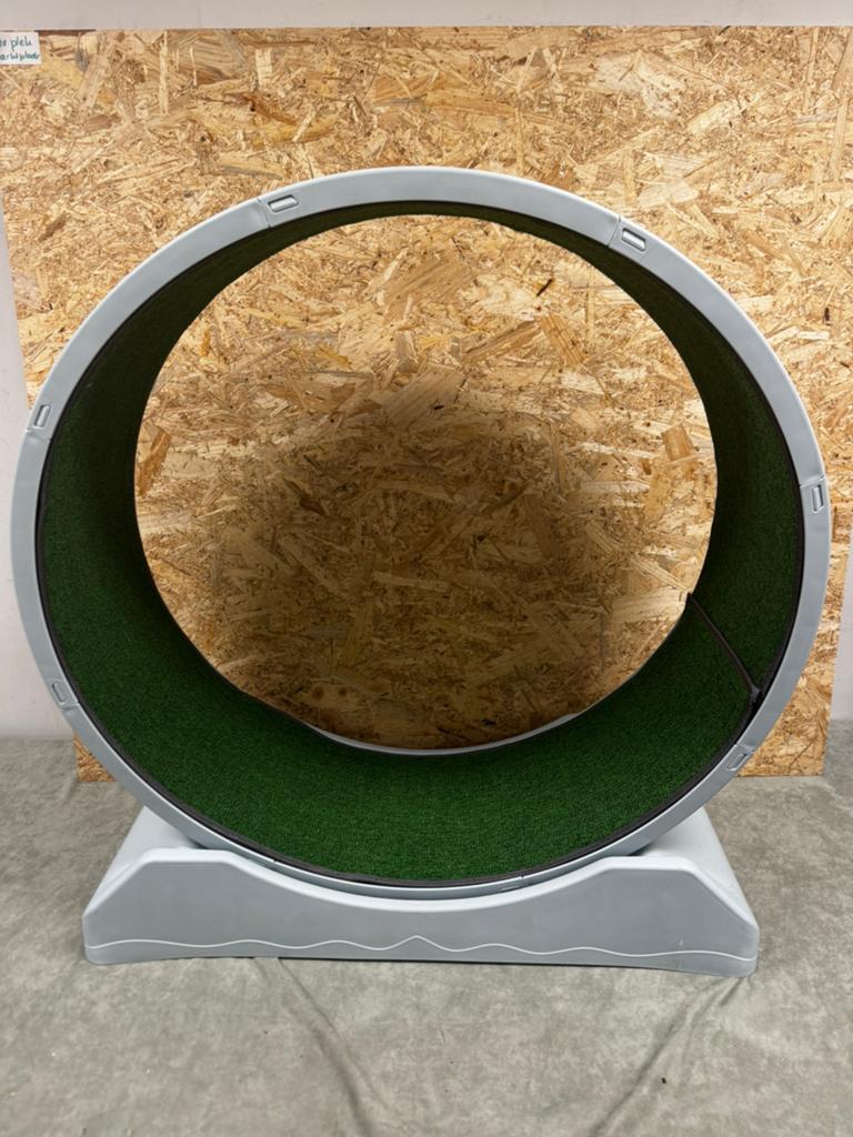 Kunststof Kattenloopwiel (Grijs/Groen) – ReK4, Ophalen, Zo goed als nieuw, X, X