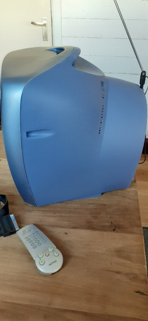 Kleine kleuren-tv Philips draagbare, Audio, Tv en Foto, Televisies, Ophalen, Zo goed als nieuw, 50 Hz, Philips