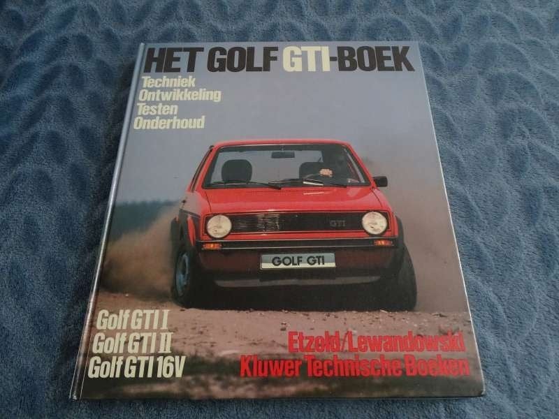 Het Volkswagen Golf GTI Boek - Hardcover - NL - Origineel, Verzenden, Gelezen, Volkswagen