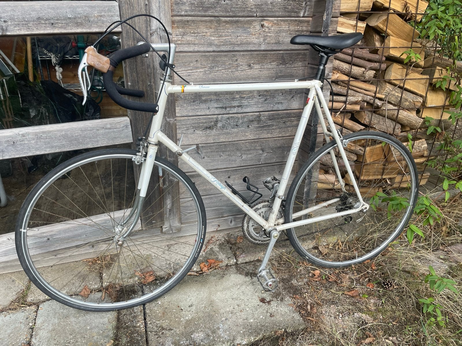 Vintage racefiets Raleigh Sirocco - Opknapper, Fietsen en Brommers, Fietsen | Racefietsen, Minder dan 10 versnellingen, Gebruikt
