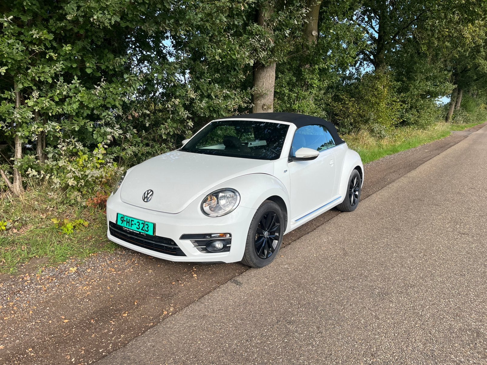 VW Beetle R-Line uit 2017, Auto's, 4 cilinders, Wit, Particulier, Verwarmde buitenspiegels
