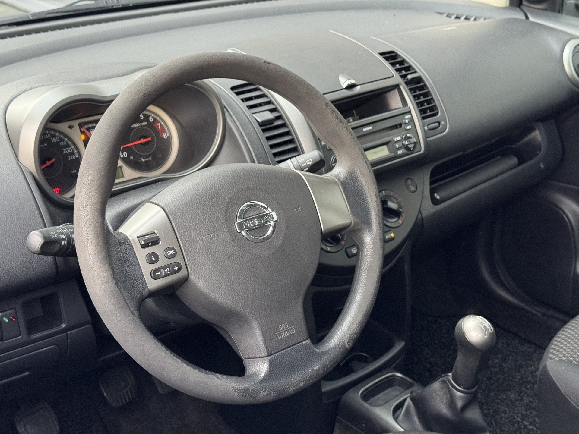 Nissan Note 1.4 First Note, Stof, Zwart, 4 cilinders, Blauw