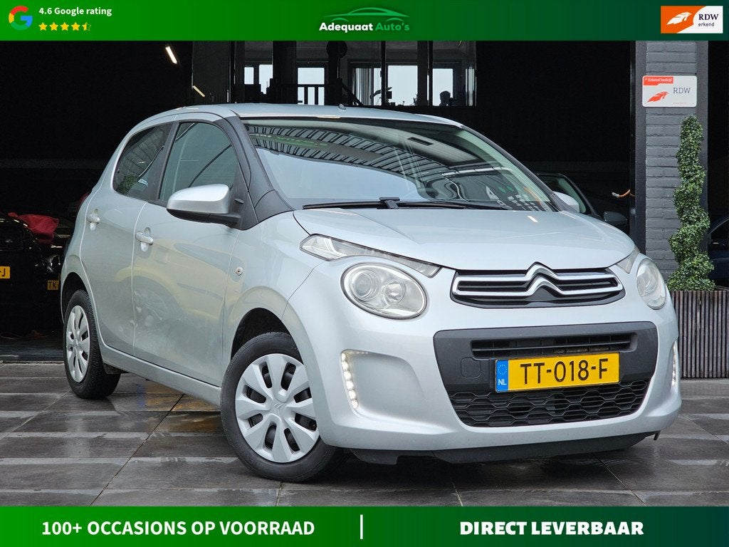 Citroen C1 1.0 VTi Feel|Airco|El Ramen|1e Eig|NAP|APK, Voorwielaandrijving, Stof, Gebruikt, Met garantie (alle)