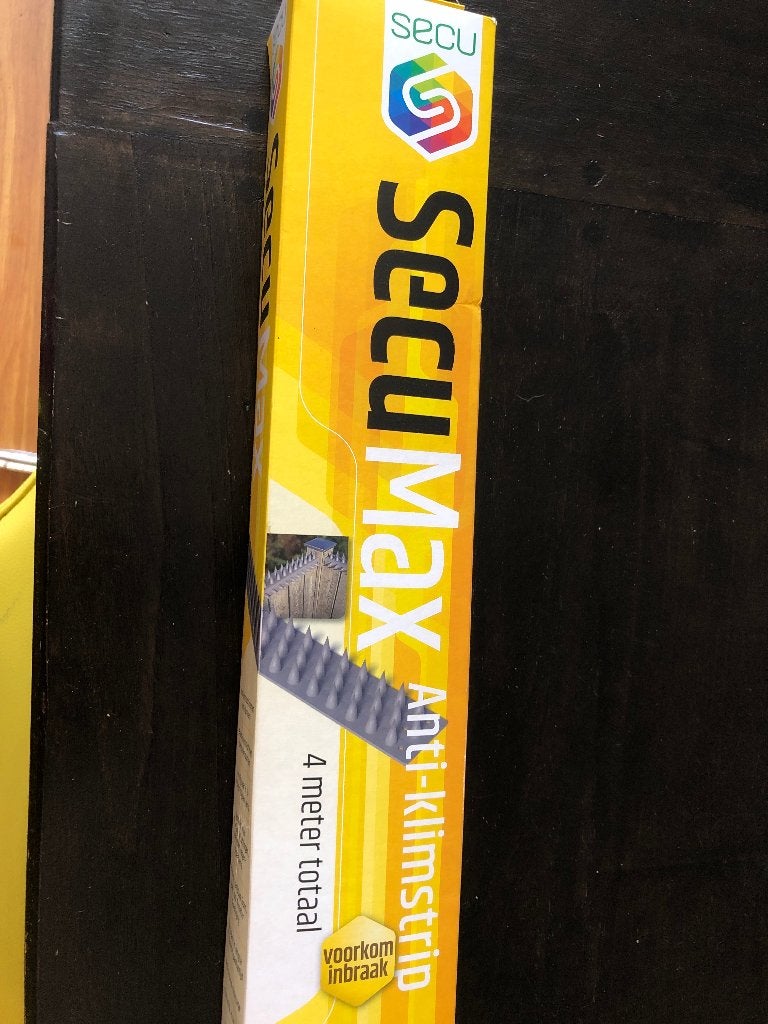 Anti-klimstrip secu max 4m, Ophalen of Verzenden, Nieuw, Detector, Sensor of Melder, Overige soorten