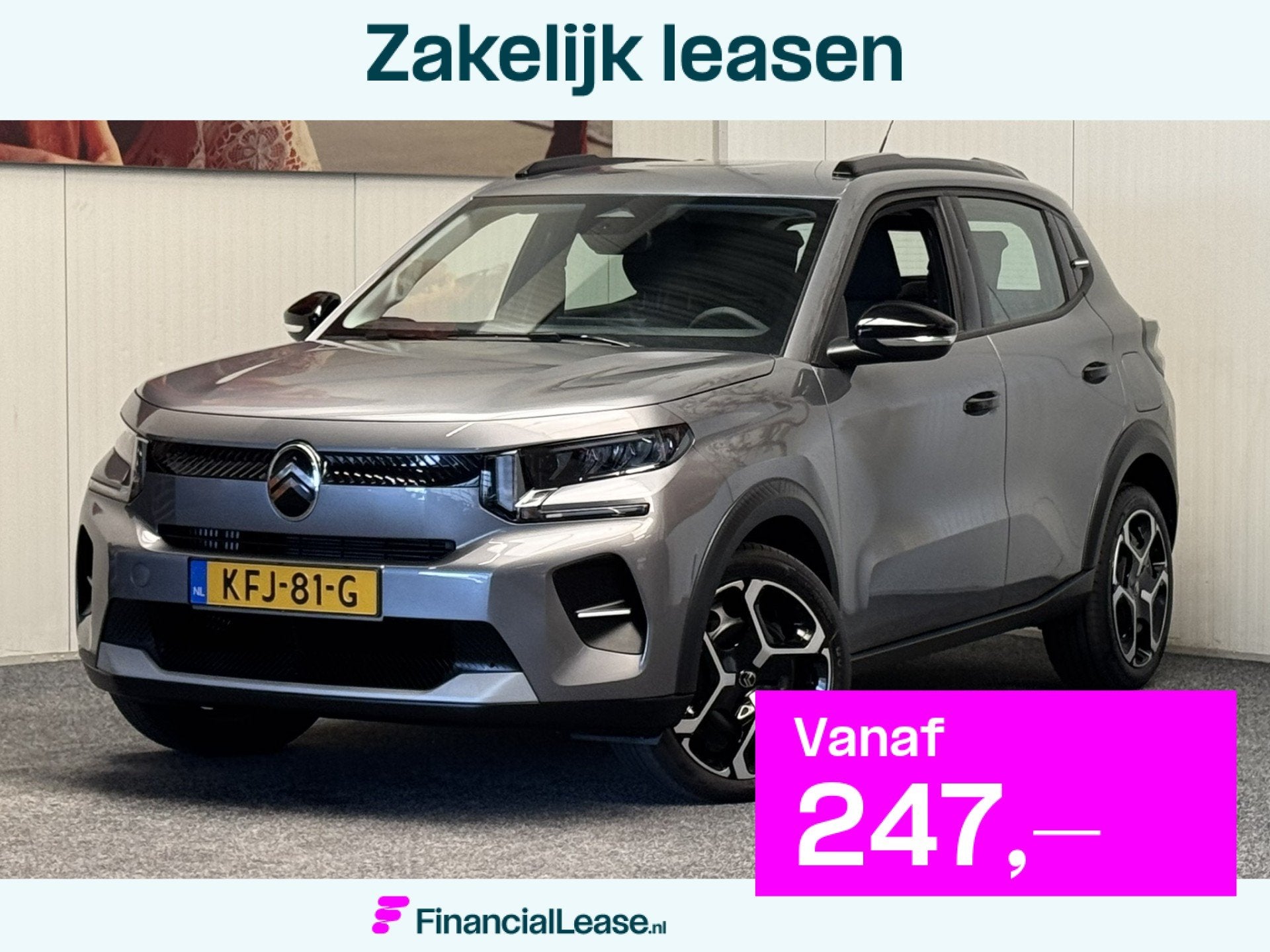 Citroën C3 1.2 TURBO PLUS 100PK NIEUW MODEL 2025 50 STUKS O, Voorwielaandrijving, Dealer onderhouden, 1199 cc, Origineel Nederlands