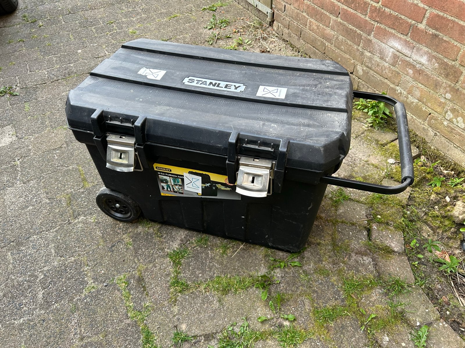 Stanley Gereedschapskist op Wielen - Robuust en Ruim, Ophalen, Gebruikt