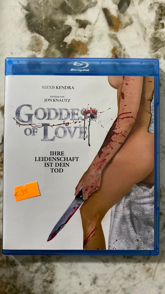 Goddes of love blu ray, Ophalen of Verzenden, Zo goed als nieuw, Thrillers en Misdaad