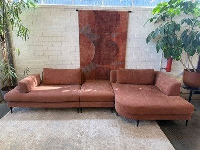 GROTE SALE SHOWMODELLEN 4x6 sofa MODULAIRE BANKEN 20-70%, Ophalen, 250 tot 300 cm, Zo goed als nieuw, Modulaire ronde hoekbank