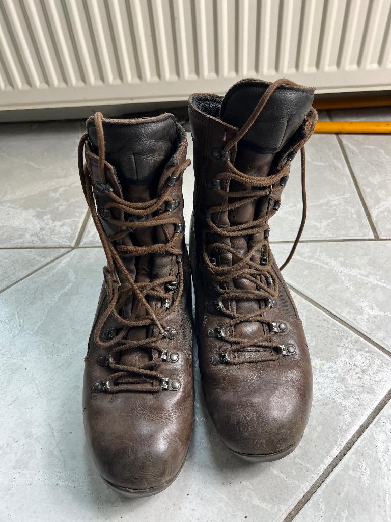 Gedragen paar Meindl Jungle Boots maat 295M. 46, Verzenden, Gebruikt, Schoenen