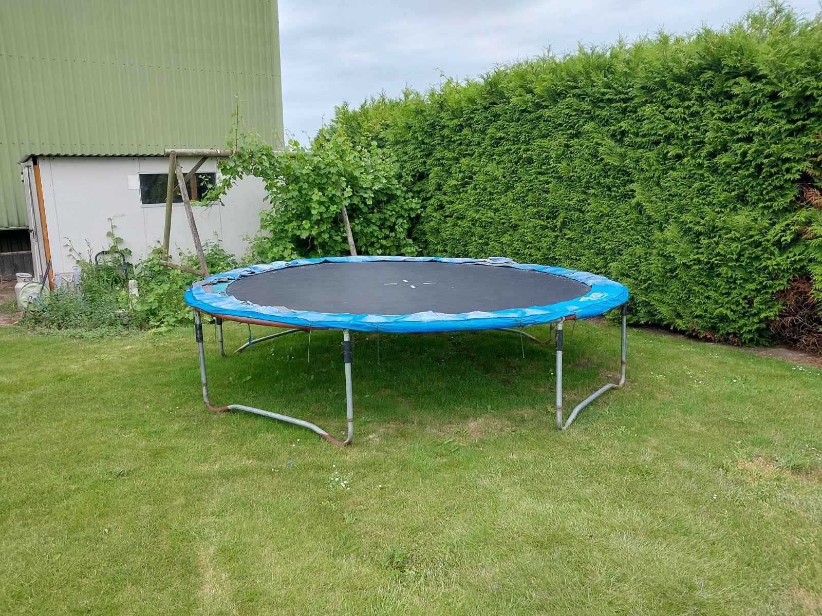 Trampoline 380 cm, Ophalen, Gebruikt