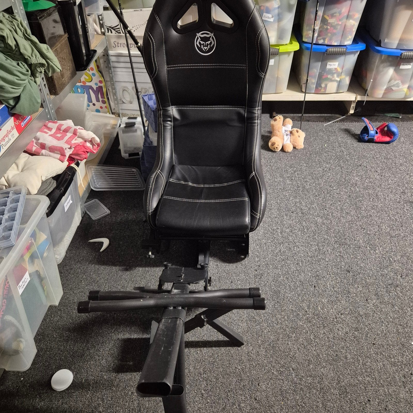 Qware QW RS-500BL gamestoel voor racing, Ophalen, Playseat of Racestoel