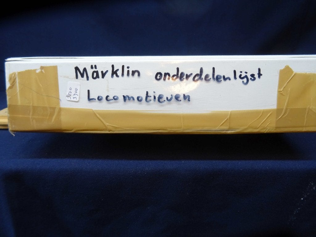 312A=Marklin onderdelen/werkboek voor de hobbyist.96, Wisselstroom, Gebruikt, Overige typen, Ophalen of Verzenden