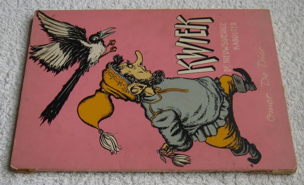 Omer de Dier - KWIEK de nieuwsgierige kabouter, Ophalen of Verzenden, Gelezen, Omer de Dier, Prentenboek