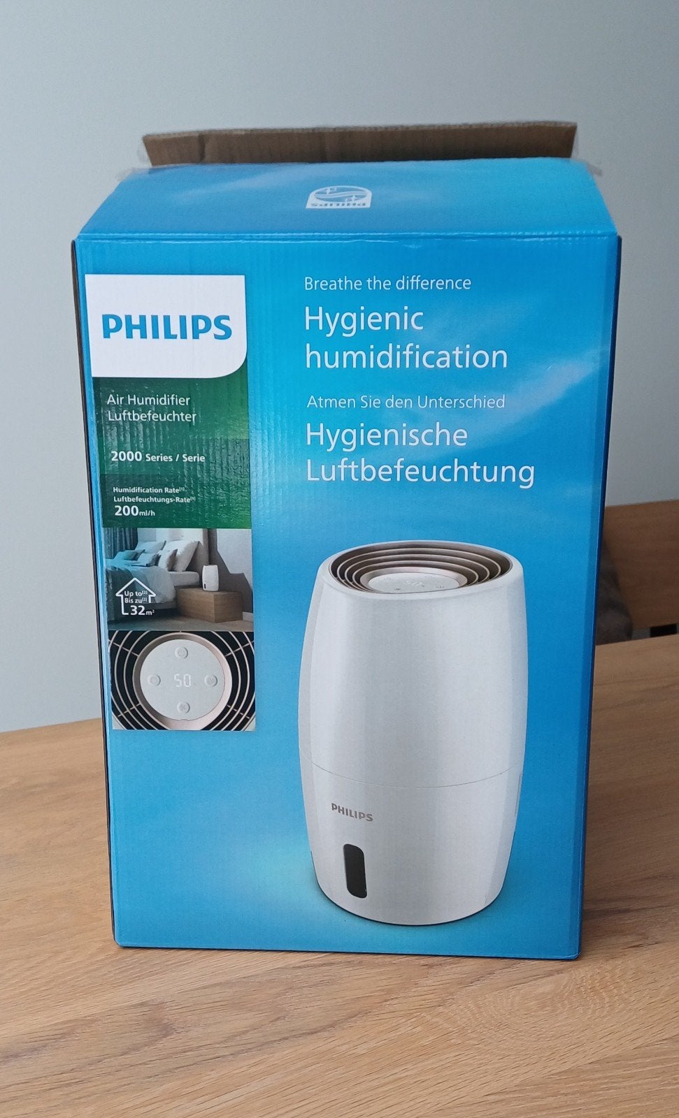 Philips lucht bevochtiger., Ophalen of Verzenden, Mobiele airco, Minder dan 60 m³, 3 snelheden of meer