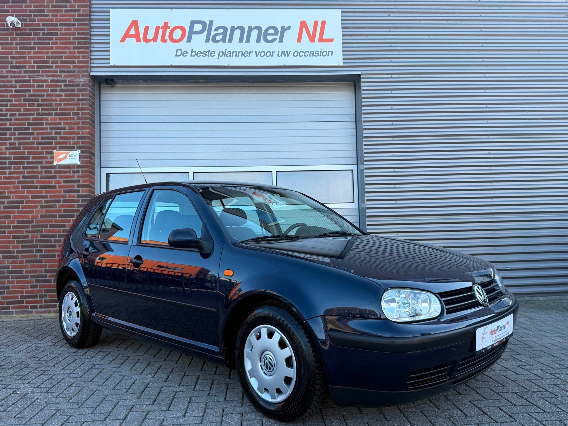 Volkswagen Golf IV 1.6! 5-Drs! Automaat! Airco! Lage kmstand, Stof, Gebruikt, Zwart, 4 cilinders