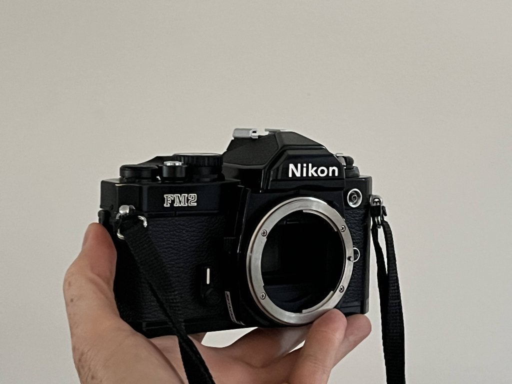 NIKON FM2 (Zwart), Audio, Tv en Foto, Fotocamera's Analoog, Ophalen of Verzenden, Gebruikt, Spiegelreflex, Nikon