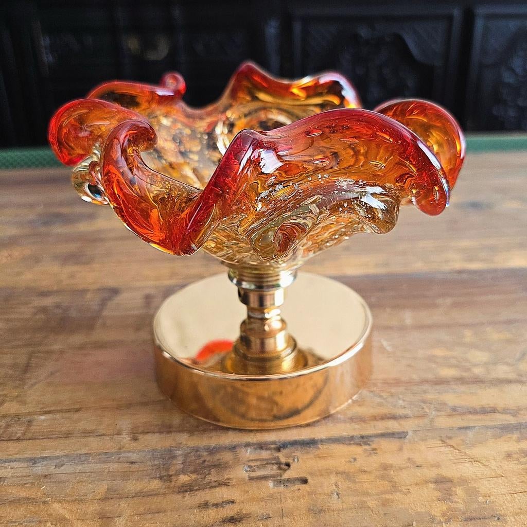 Vintage Murano glazen wandlamp., Huis en Inrichting, Lampen | Wandlampen, Ophalen of Verzenden
