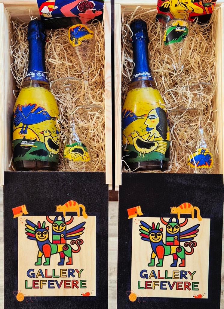 Corneille Cuvée Cadeau Set met design geschenk doos., Ophalen of Verzenden