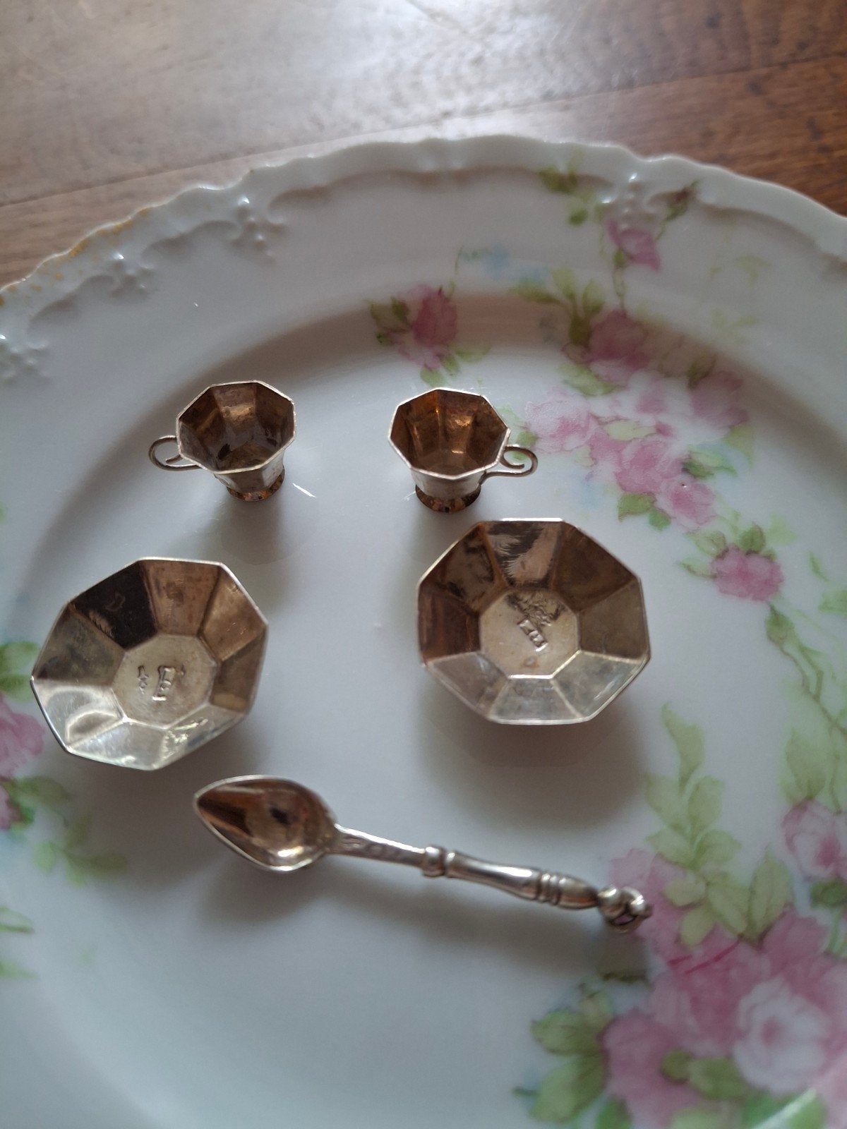 Miniatuurzilver   ( Gemerkt), Antiek en Kunst, Ophalen of Verzenden