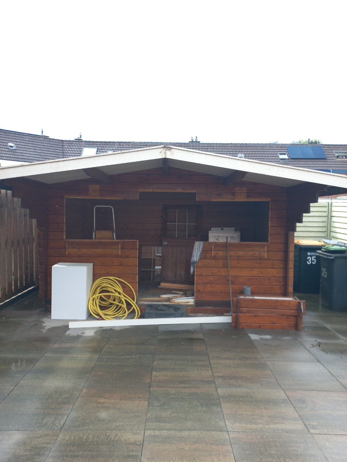 Schuur 4 meter bij 3 meter. gratis, Tuin en Terras, Tuinhuizen, Ophalen, Gebruikt, Schuur, Zonder ramen