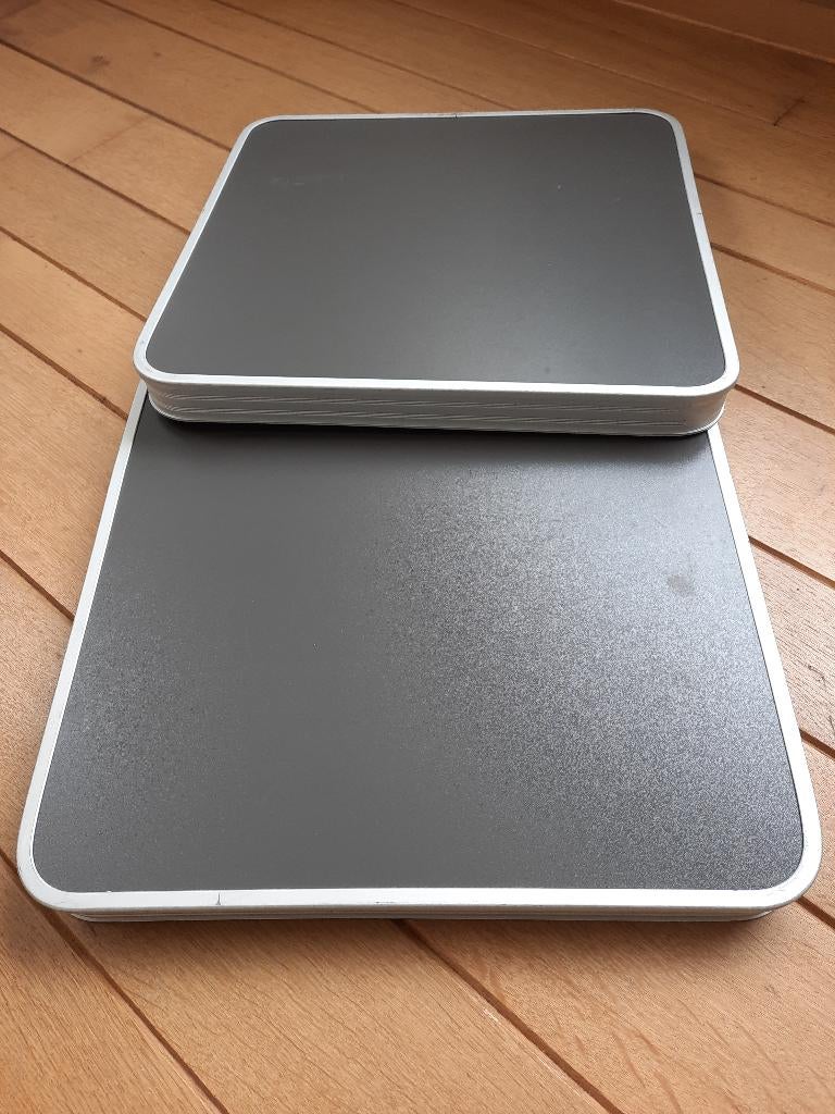 Froyak Tafelblad voor op vissersstoeltje (2 stuks) grijs, Ophalen of Verzenden, Campingstoel
