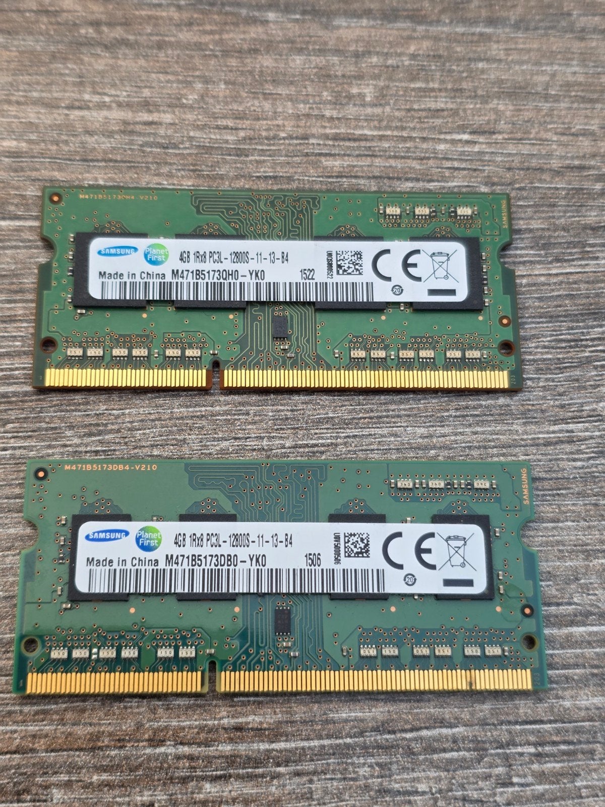 2x Samsung 4GB DDR3L   (8GB Totaal), Computers en Software, RAM geheugen, Ophalen