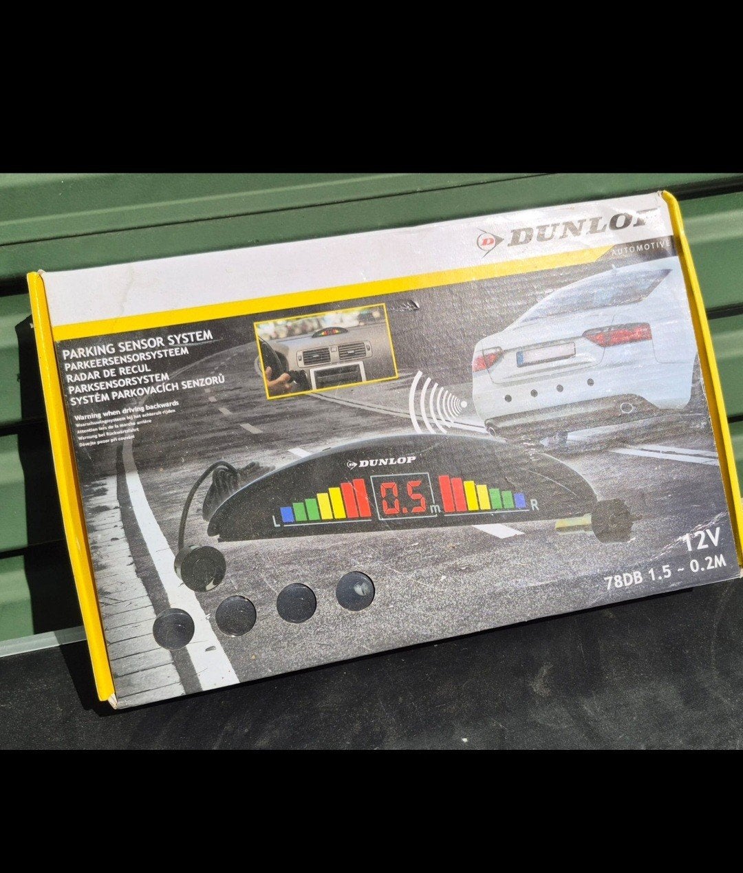 Dunlop Parkeersensorsysteem 12V - Nieuw in doos, Auto diversen, Achteruitrijcamera's, Ophalen of Verzenden, Nieuw