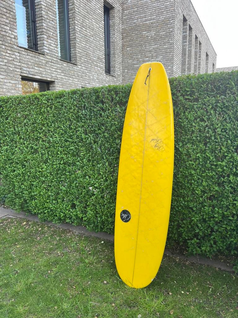 Surfboard ABC Big Bird 7'0”, Watersport en Boten, Golfsurfen, Ophalen, Gebruikt, Longboard, Met koord