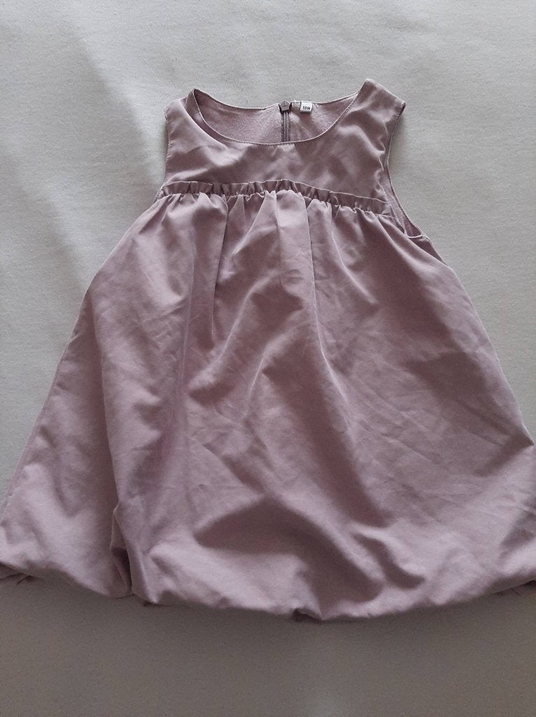 ZGAN oudroze ballon jurkje Mt 12M = 86, Kinderen en Baby's, Babykleding | Maat 86, Ophalen of Verzenden, Zo goed als nieuw, Meisje