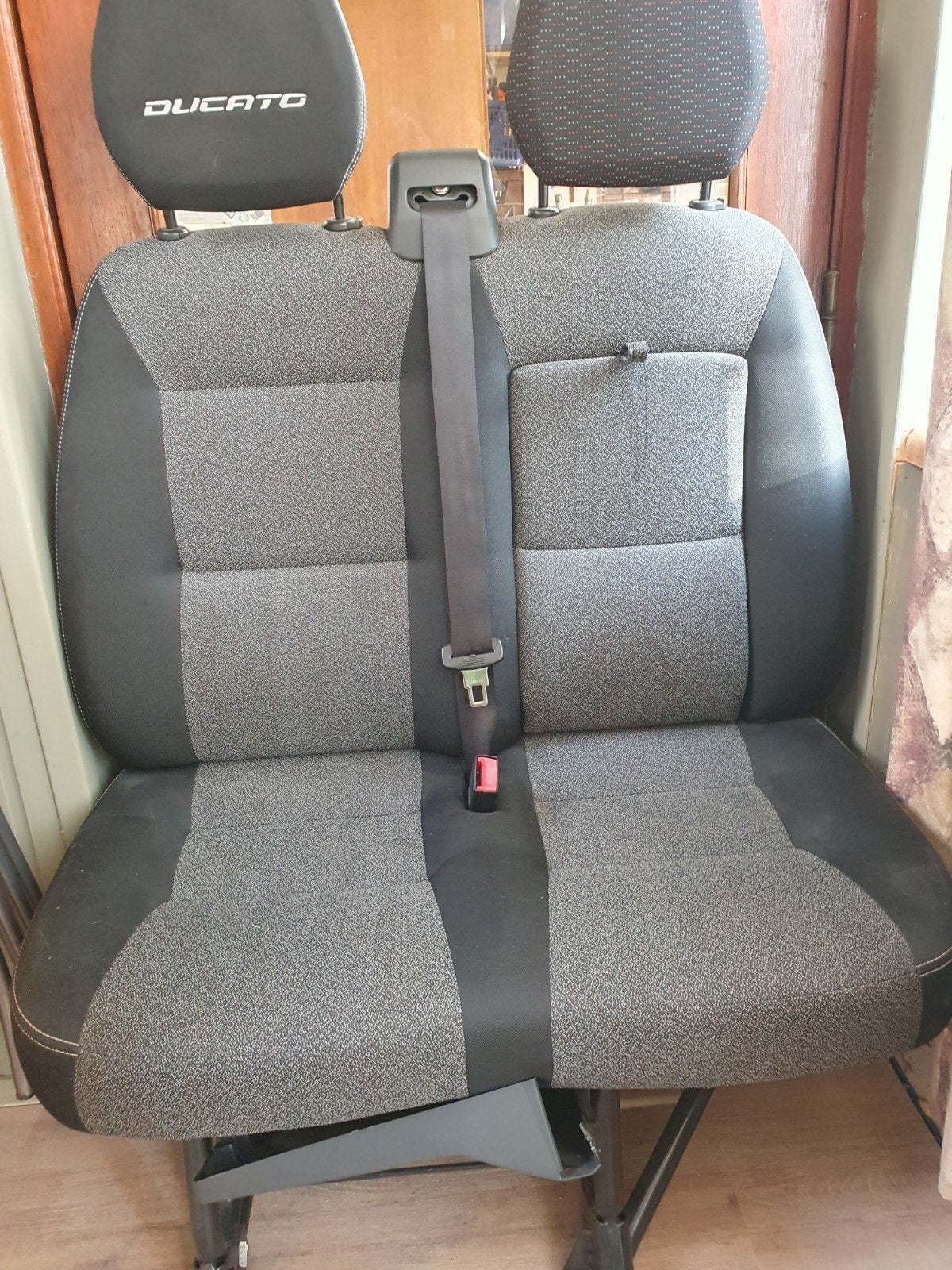 2-zits bank Fiat Ducato bus, Ophalen, Gebruikt, Fiat