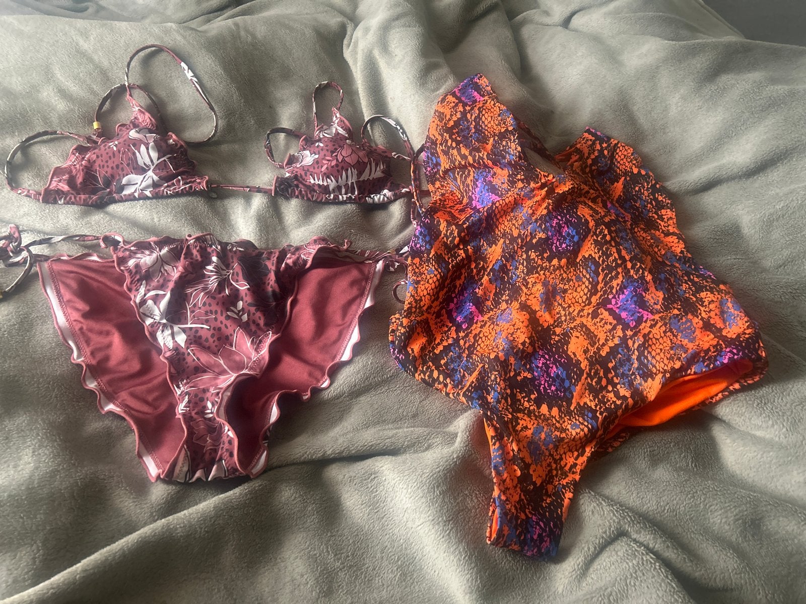bikini en badpak - Zo goed als nieuw, Ophalen, Zo goed als nieuw, Meerkleurig, Bikini
