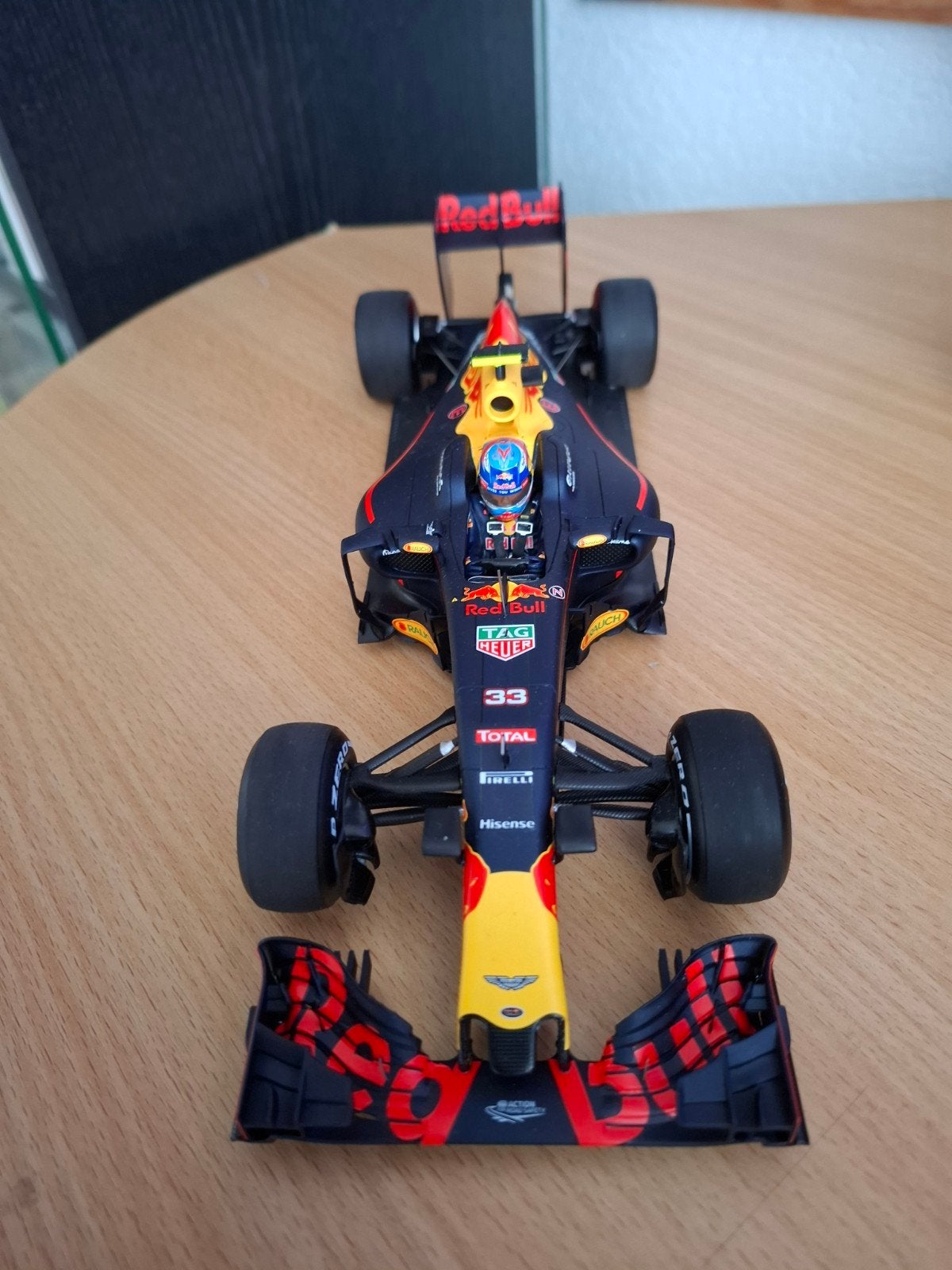 Max Verstappen Red Bull RB12 2016 Spanje GP Spark 1:18, Ophalen of Verzenden, Zo goed als nieuw, Auto, Overige merken