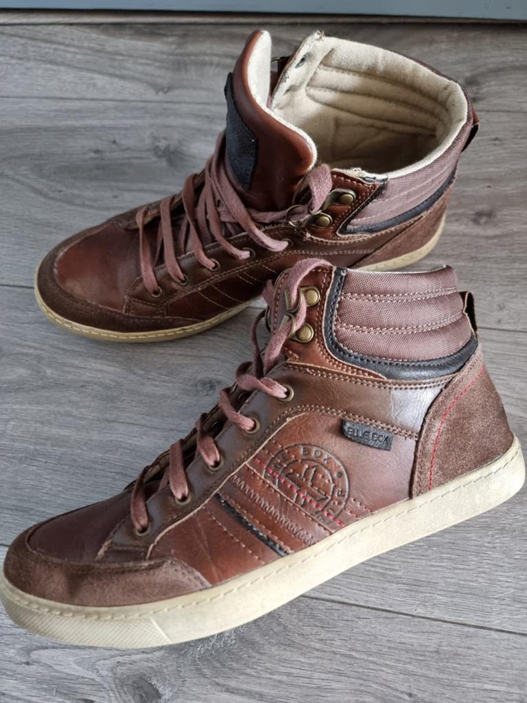 Bruin heren schoenen BLUE BOX, maat 42 (MB3), Ophalen of Verzenden, Zo goed als nieuw, Bruin