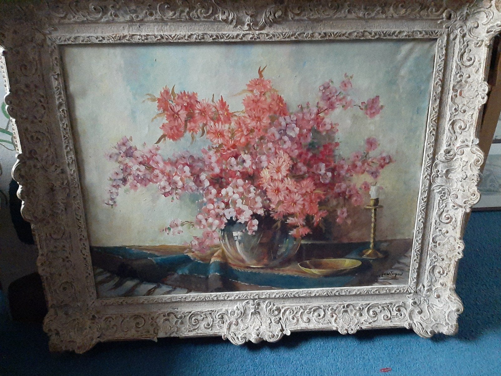 olieverf schilderij Hans Lenteman, Ophalen of Verzenden