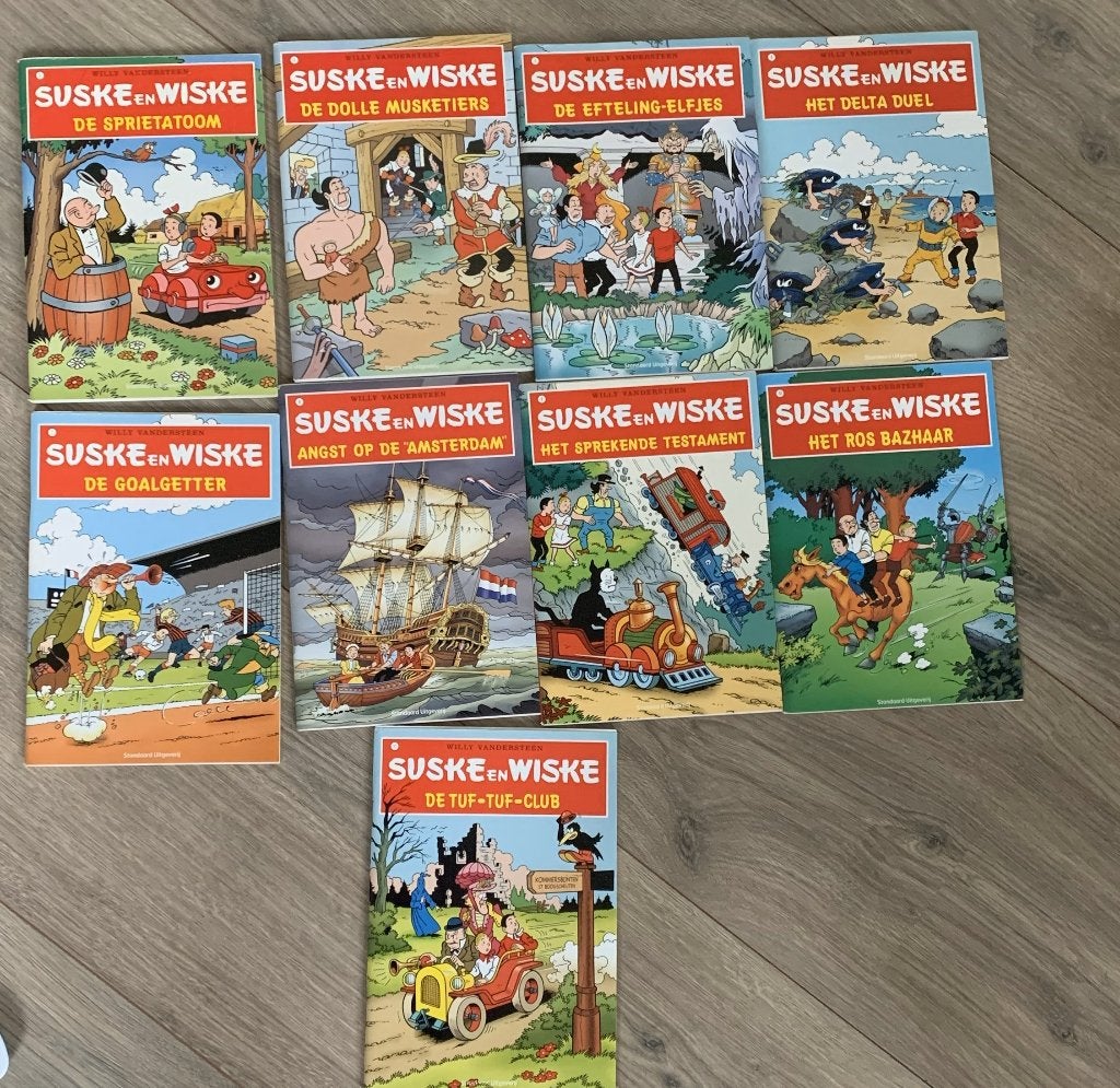 Suske en Wiske (kleine boekjes), Boeken, Meerdere stripboeken, Ophalen of Verzenden, Zo goed als nieuw, Willy van der Steen.