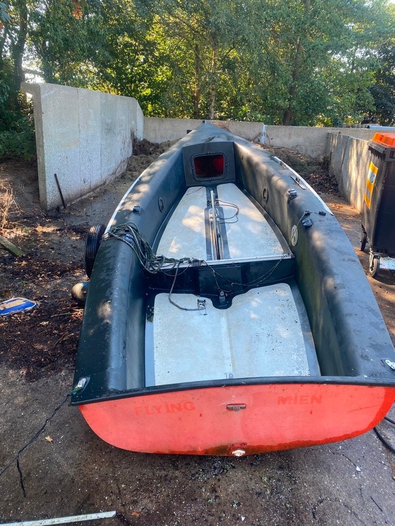 bootje Flying Junior body, Watersport en Boten, Ophalen, Gebruikt, Overige typen, Minder dan 15 m²