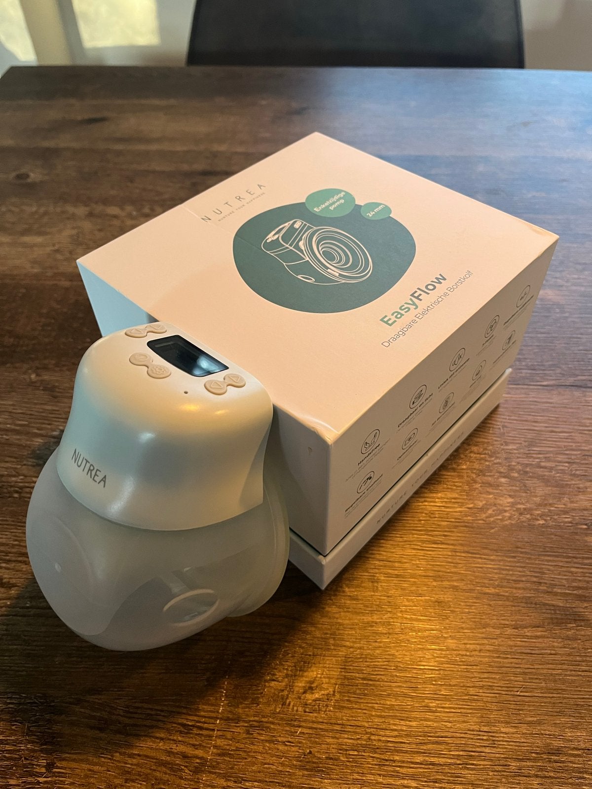 Kolf, Nutrea EasyFlow Draagbare Elektrische Borstkolf, Ophalen, Gebruikt