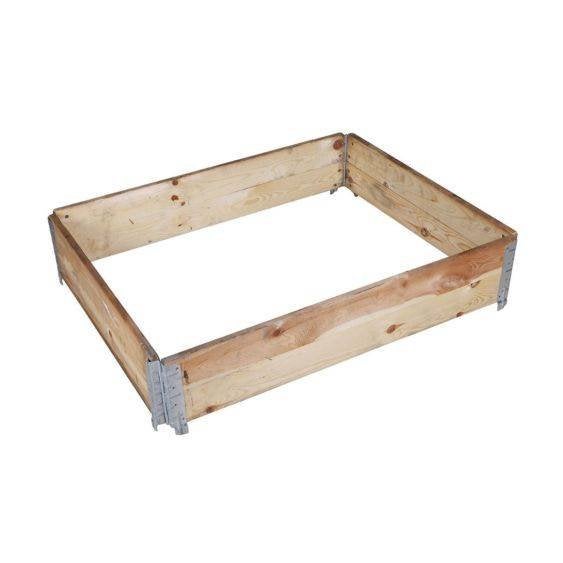 25 gebruikte palletranden 120 x 100 cm, Ophalen, Gebruikt, 25 tot 50 mm, Pallet