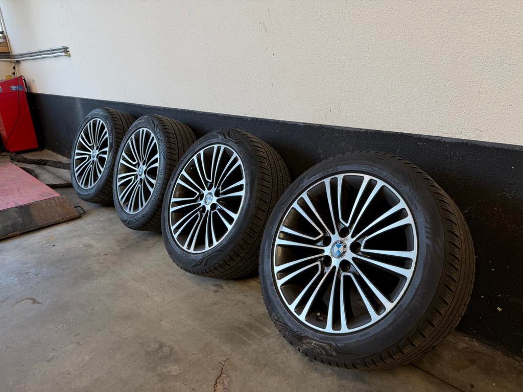 Origineel BMW M Sport velgen 245/45/18, Auto-onderdelen, Banden en Velgen, Ophalen, 18 inch, All Season, Band(en)