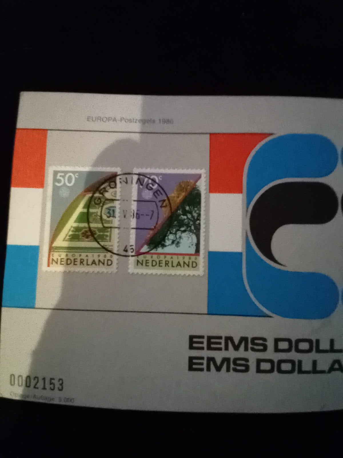 Eerste dag envelop Eems Dollard Regio., Ophalen of Verzenden