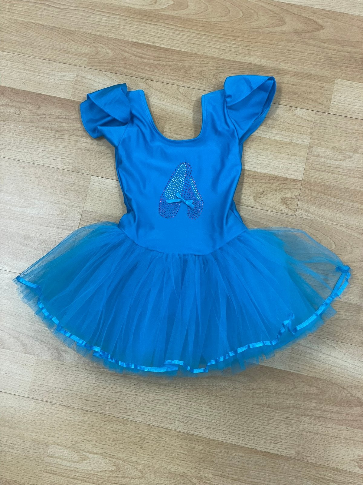 Prachtig nieuw blauw balletpakje met tutu - maat 152/158, Ophalen of Verzenden, Nieuw, Kleding