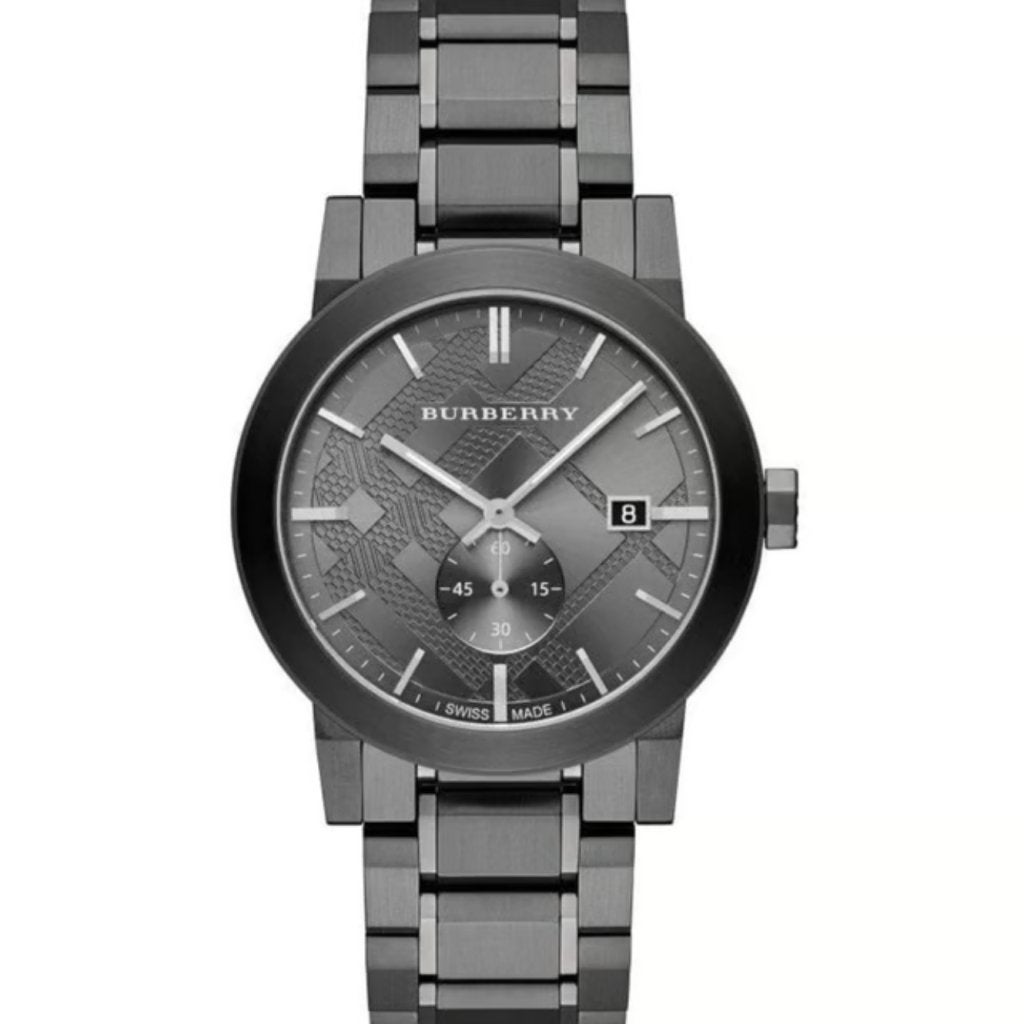 Burberry BU9902 The City Grey Chrono horloge - Nieuw, Burberry, Nieuw, https://www.burberry.com/contact-us/, Horseferry House, Horseferry Road, London SW1P 2AW, Verenigd Koninkrijk