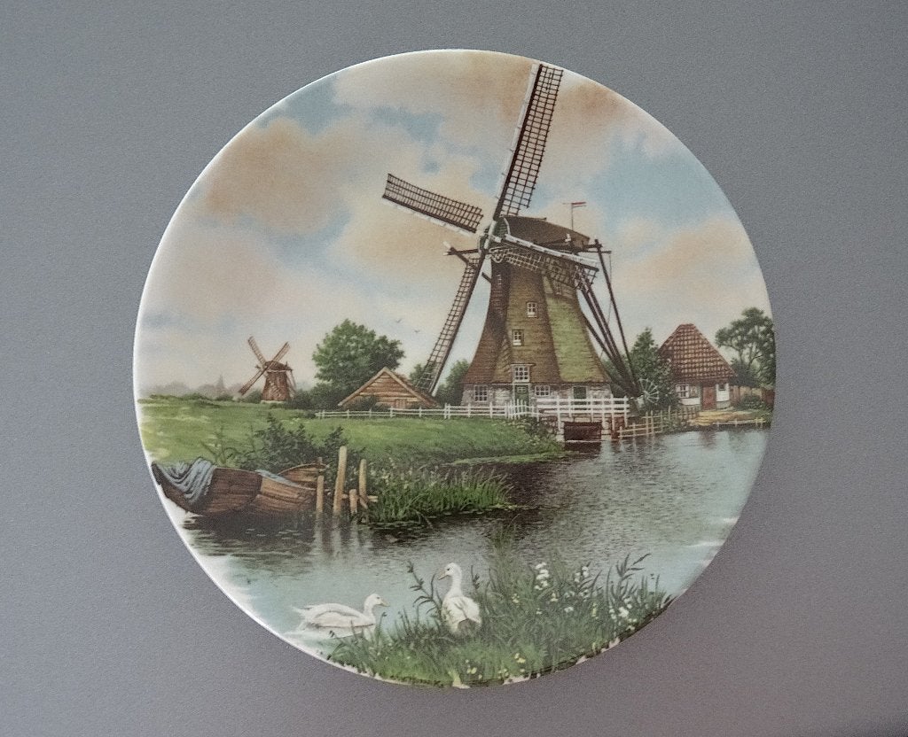 Wandbord J.C. van Hunnik, Hollands Colour Design, porselein, Ophalen of Verzenden