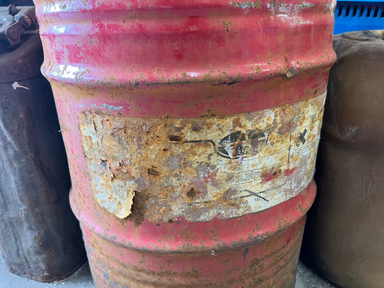 Carboleum ouderwets en teer, Ophalen, Zwart
