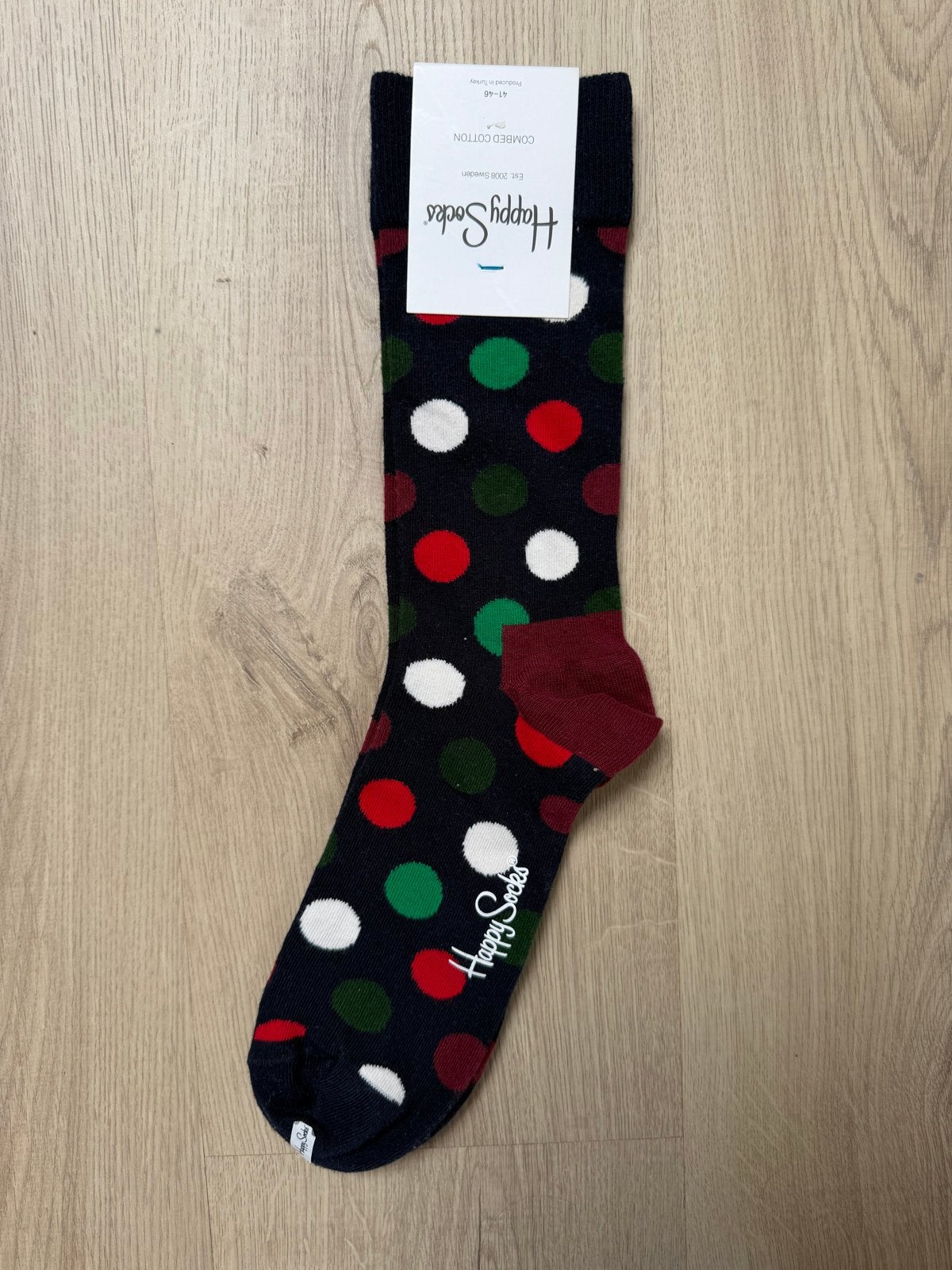 Happy Socks stippen maat 41-46, donkerblauw, Kleding | Heren, Sokken en Kousen, Ophalen of Verzenden, Nieuw, Maat 43 t/m 46, Blauw
