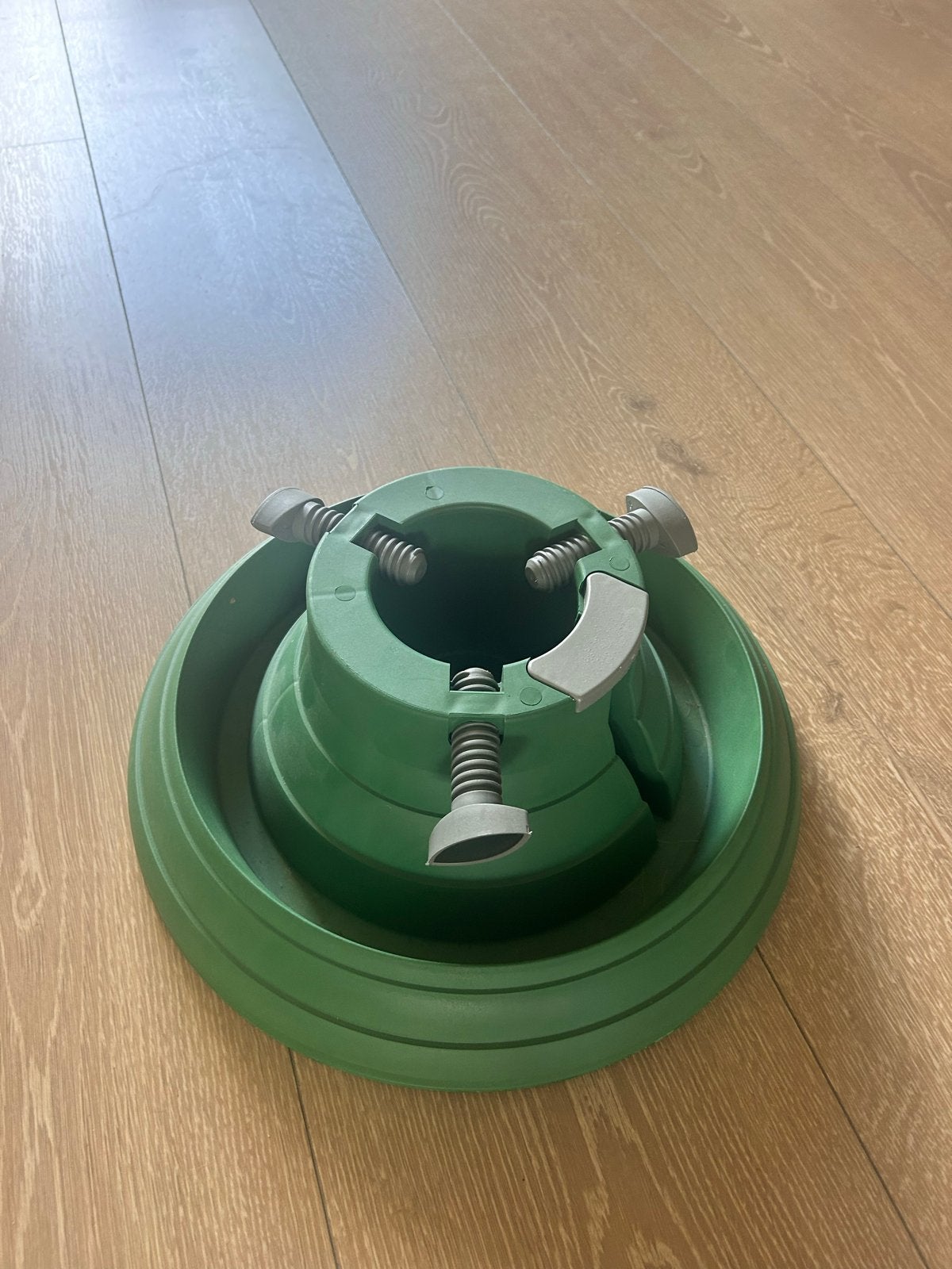 Groene standaard kerstboom / kerstboomvoet, Ophalen of Verzenden, Nieuw