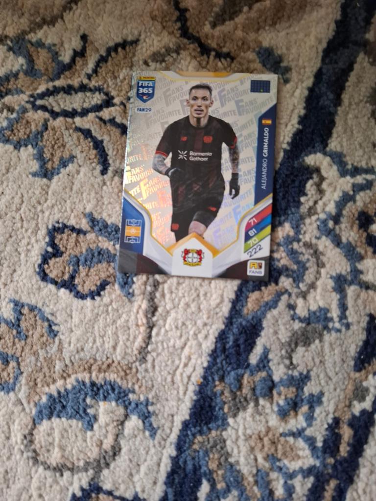 FIFA 365 Alejandro Grimaldo Spelerskaart, Ophalen of Verzenden, Zo goed als nieuw, Buitenlandse clubs, Spelerskaart