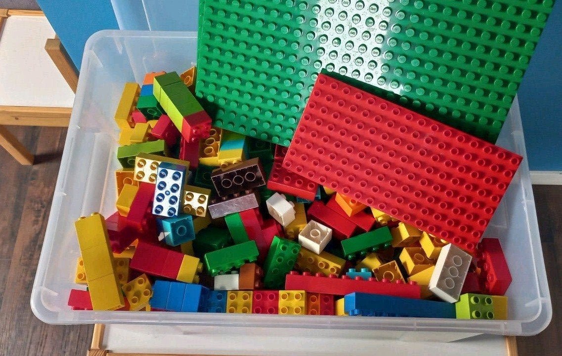 8 kg duplo, inclusief 2 grote bodemplaten